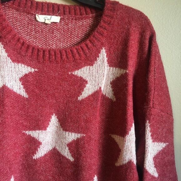 Easel medium orange star sweater - Picture 4 of 4